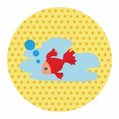 animal fish cartoon theme elements N8
