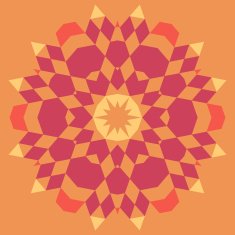 Circular geometric background N4