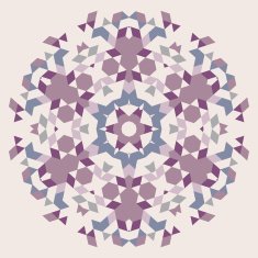 Circular geometric background N9
