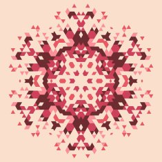 Circular geometric background N15