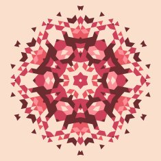 Circular geometric background N17