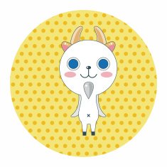 animal goat cartoon theme elements N5