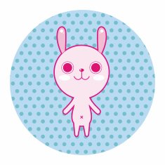 animal rabbit cartoon theme elements N35