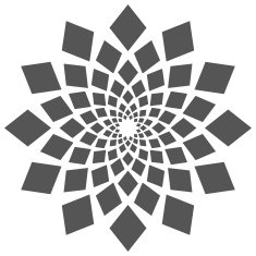 Abstract Squares Circular Element