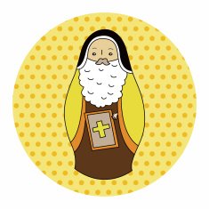 Matryoshka Russian traditional wooden doll vector pattern ele N27
