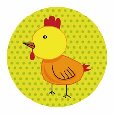 animal chicken cartoon theme elements N10