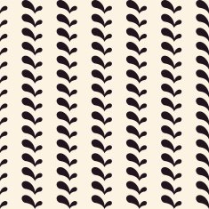 Vector seamless pattern Floral vintage backgrounds leaf plants