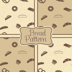 Hand drawn Bakery Seamless Pattern N6