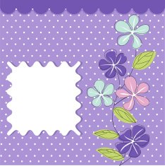 Floral Greeting Card N63