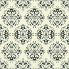Vintage Wallpaper Seamless Pattern N24