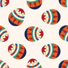 easter egg icon 10 seamless pattern N4