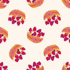 gift cake theme icon 10 seamless pattern