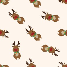 Christmas icon 10 seamless pattern