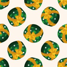 decorating gift seamless pattern