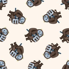 devil seamless pattern N6