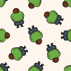 fatty seamless pattern N3