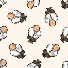 fatty seamless pattern N5