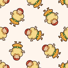 fatty seamless pattern N7