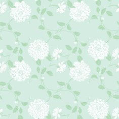 Seamless pattern with flowers chrysanthemums N9