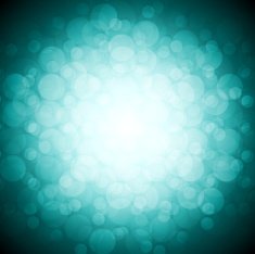 Abstract tech background with circles