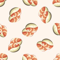 sushi seamless pattern N10