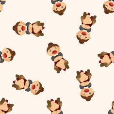 Office workers seamless pattern N11