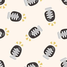 speaker record icon seamless pattern