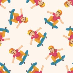 Extreme Sports seamless pattern N6