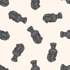 chess seamless pattern N6