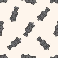chess seamless pattern N8