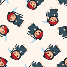 party cartoon costume seamless pattern N2