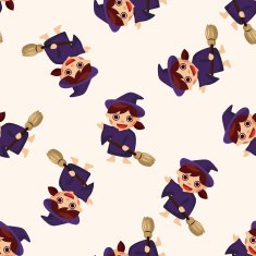 party cartoon costume seamless pattern N6