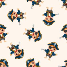 party cartoon costume seamless pattern N7