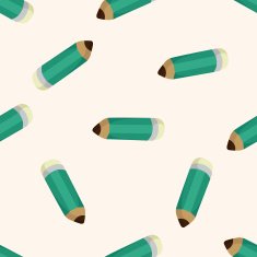 Pencil seamless pattern N6