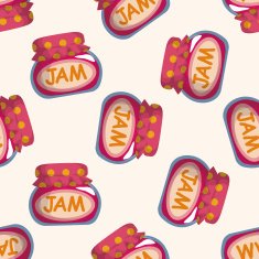 Jam seamless pattern N8 free image download