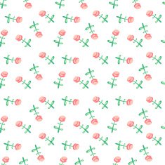 Seamless pattern of small flowers