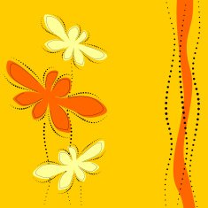 Floral background N785