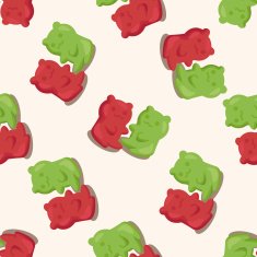 Candy seamless pattern N10