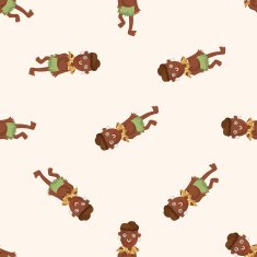 Aborigines seamless pattern N7