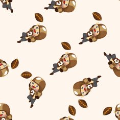 football player seamless pattern N5
