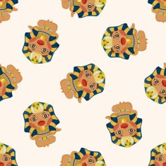 pharaoh seamless pattern N4