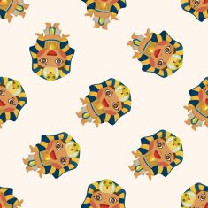 pharaoh seamless pattern N5
