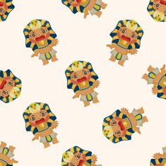 pharaoh seamless pattern N8