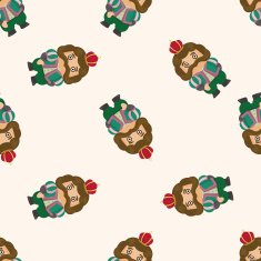 Royal theme king seamless pattern N4