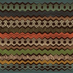 Colorful ethnic seamless pattern N8
