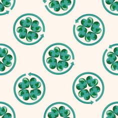 Environmental protection concept Protect our env seamless pattern N4