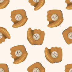 Sports Equipment seamless pattern N9