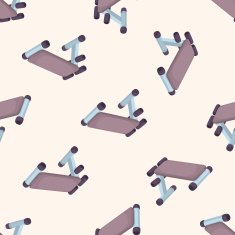 Sports Equipment seamless pattern N12