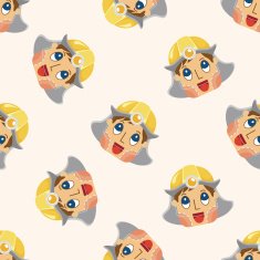 firefighter seamless pattern