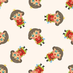 Royal theme prince seamless pattern N8